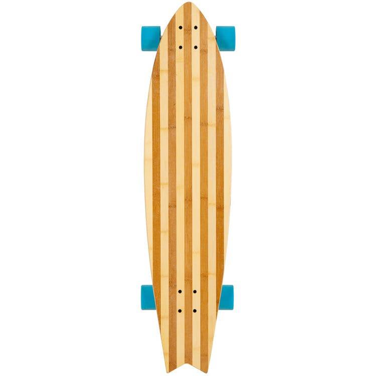 Two Bare Feet The Deacon Complete Longboard - Natural/Blue 40''
