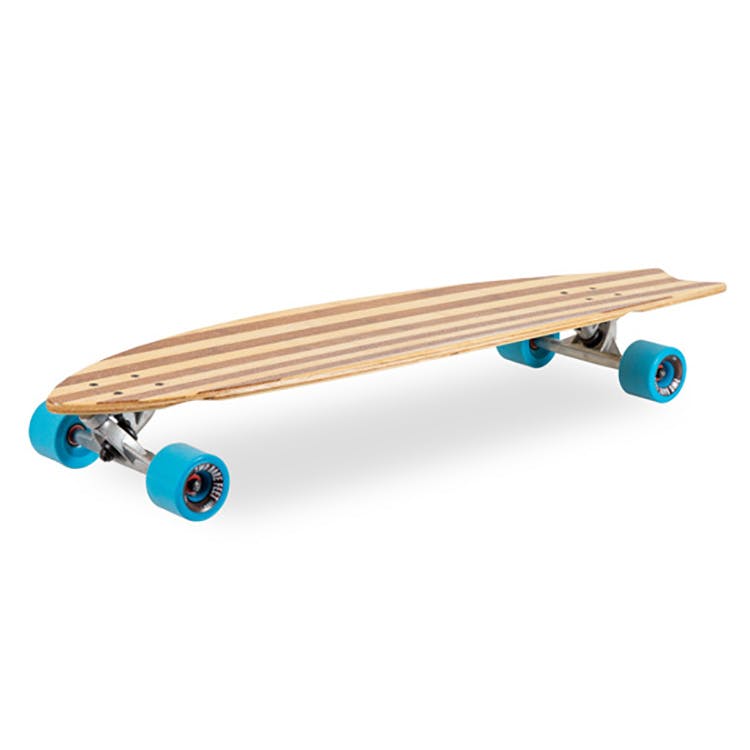 Two Bare Feet The Deacon Complete Longboard - Natural/Blue 40''