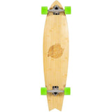 Two Bare Feet The Deacon Complete Longboard - Natural/Green 40''