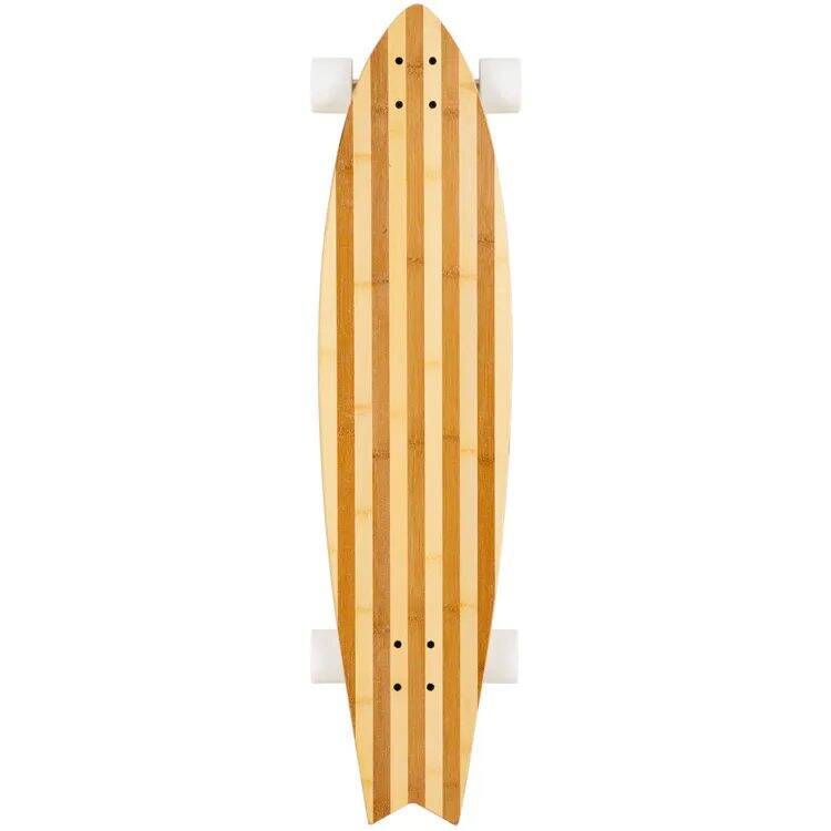 Two Bare Feet The Deacon Complete Longboard - Natural/White 40''