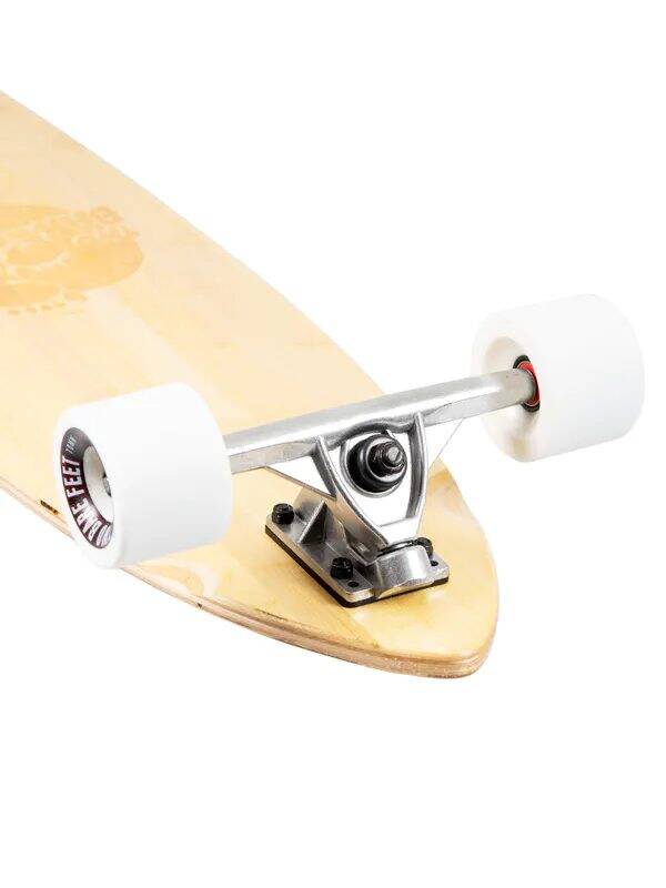Two Bare Feet The Deacon Complete Longboard - Natural/White 40''