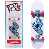 Tech Deck Santa Cruz Handboard - White/Blue