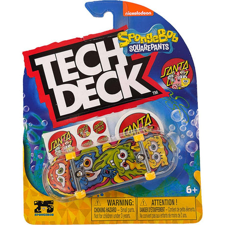 Tech Deck Santa Cruz x Spongebob Fingerboard - Random