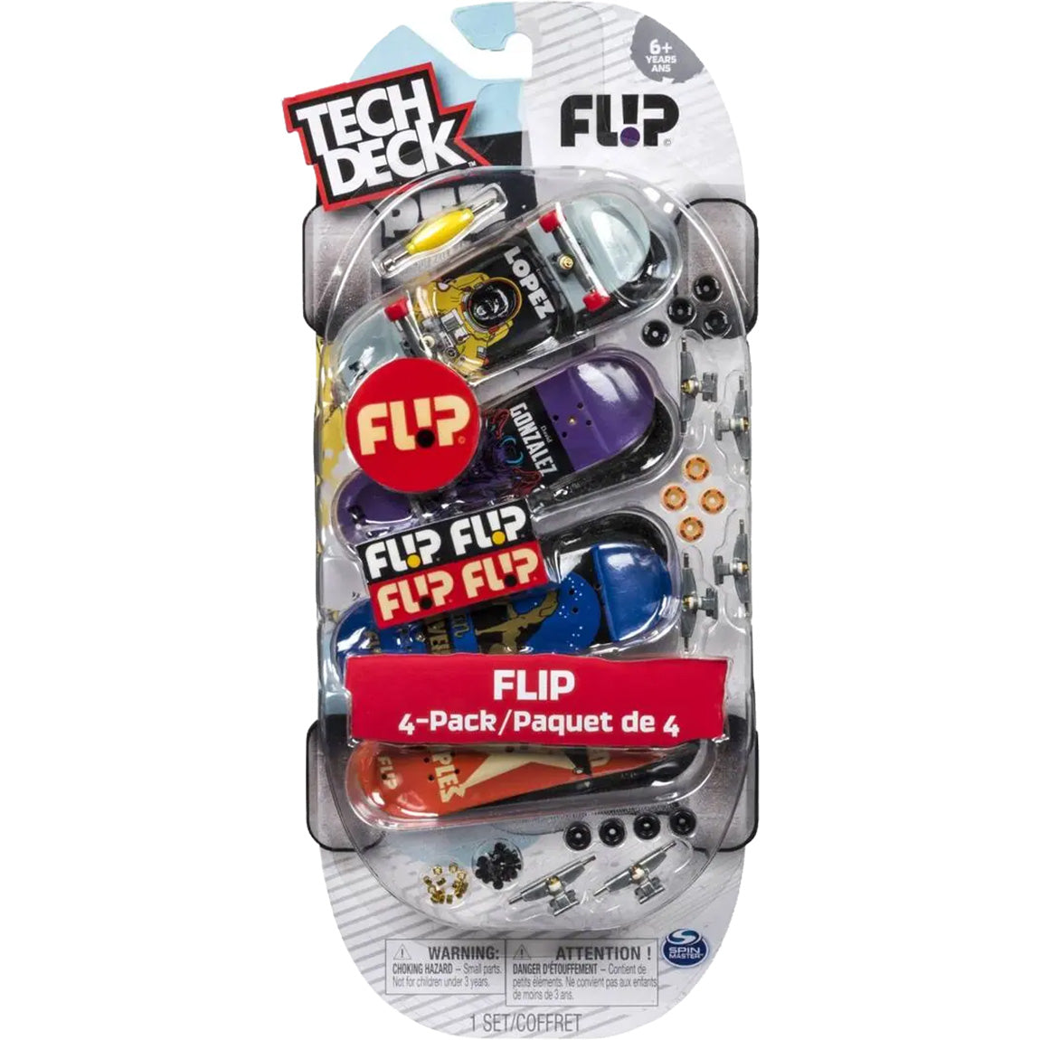 Tech Deck Assorted Multipack Fingerboards (4 Pack)