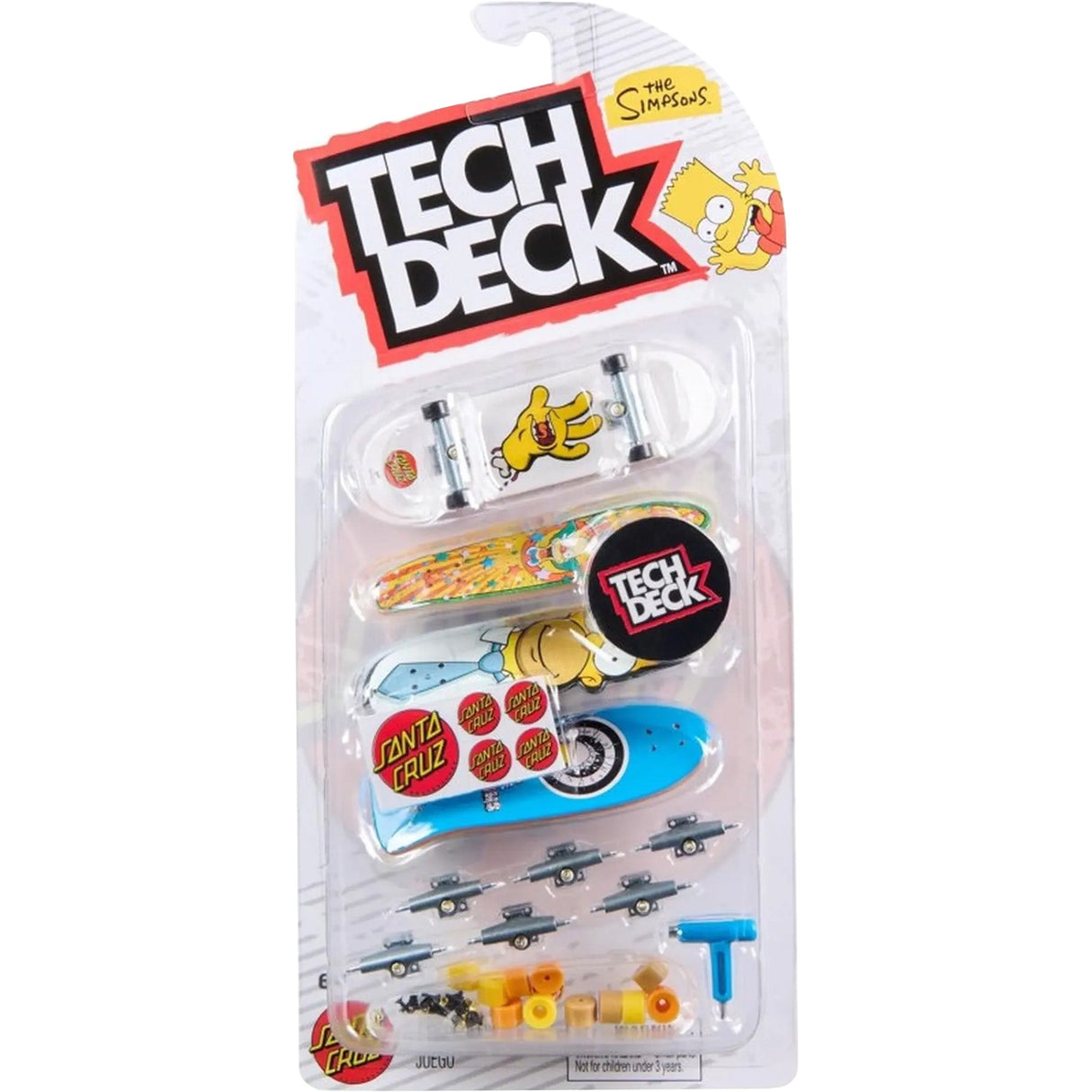 Tech Deck Fingerboards Multipack - Simpsons (4 Pack)
