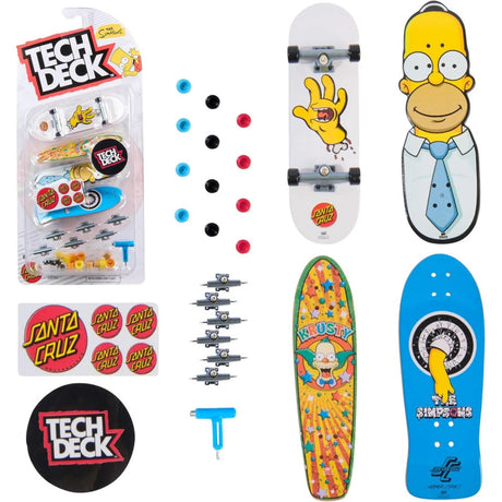 Tech Deck Fingerboards Multipack - Simpsons (4 Pack)