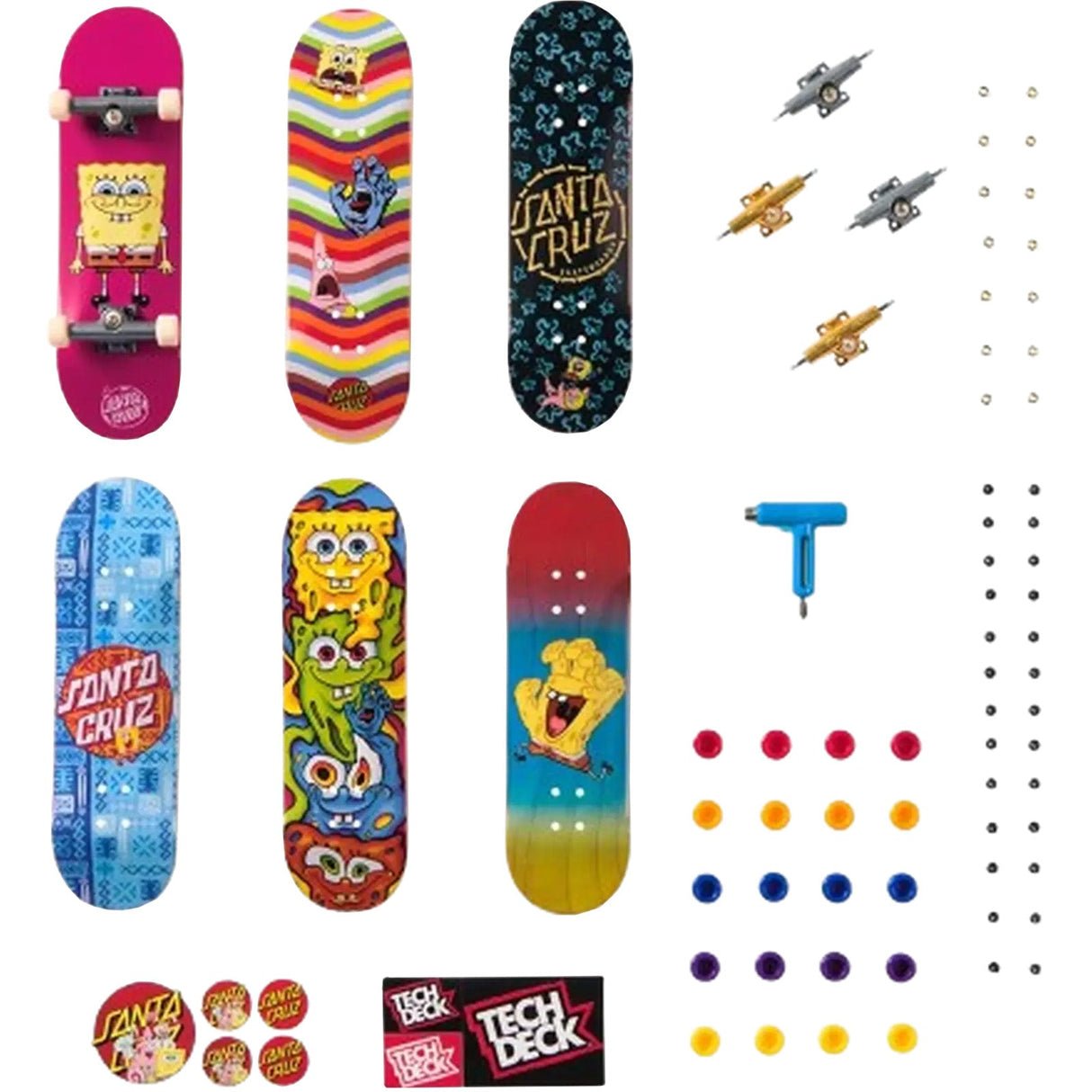 Tech Deck Spongebob Sk8shop Bonus Pack Fingerboards