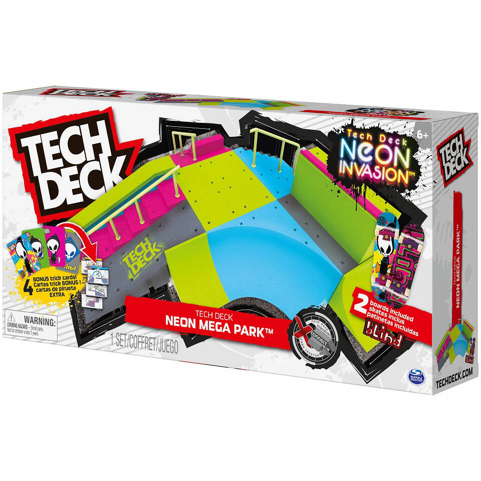 Tech Deck X-Connect Neon Mega Park