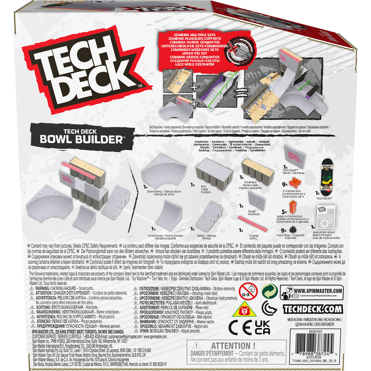 Tech Deck X-Connect Set Bowl Build