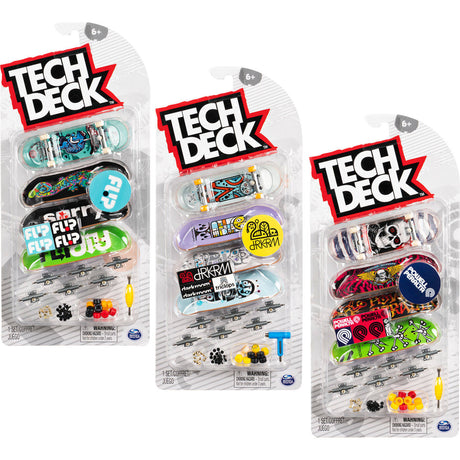 Tech Deck 4 Pack Fingerboard Set - Random
