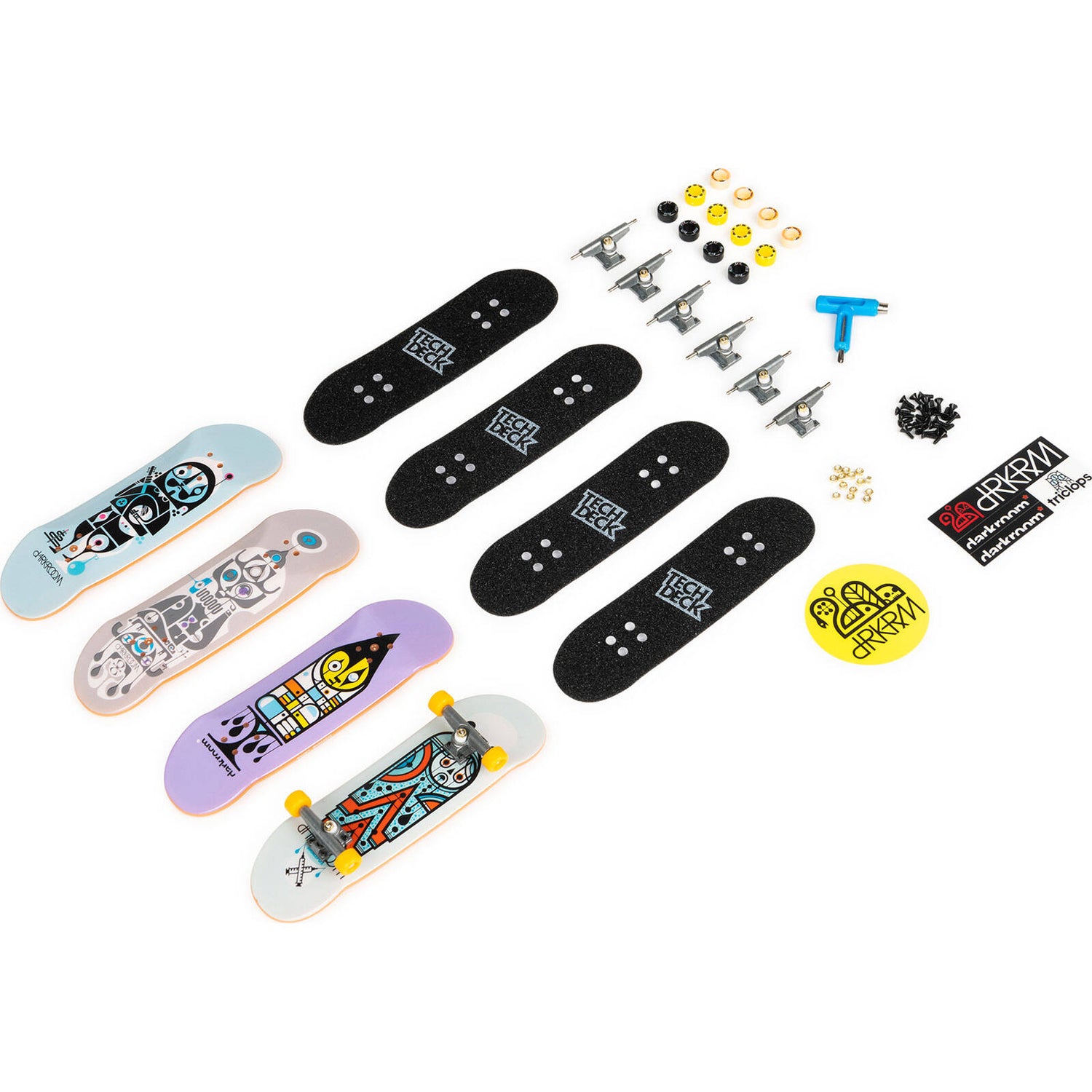 Tech Deck 4 Pack Fingerboard Set - Random