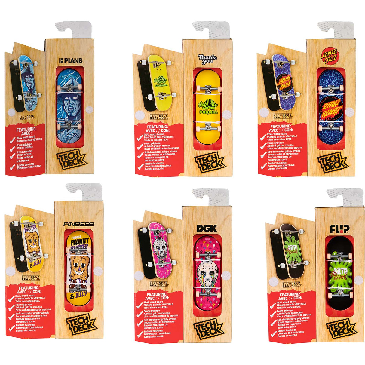 Tech Deck Performance Wood Fingerboard (Random)