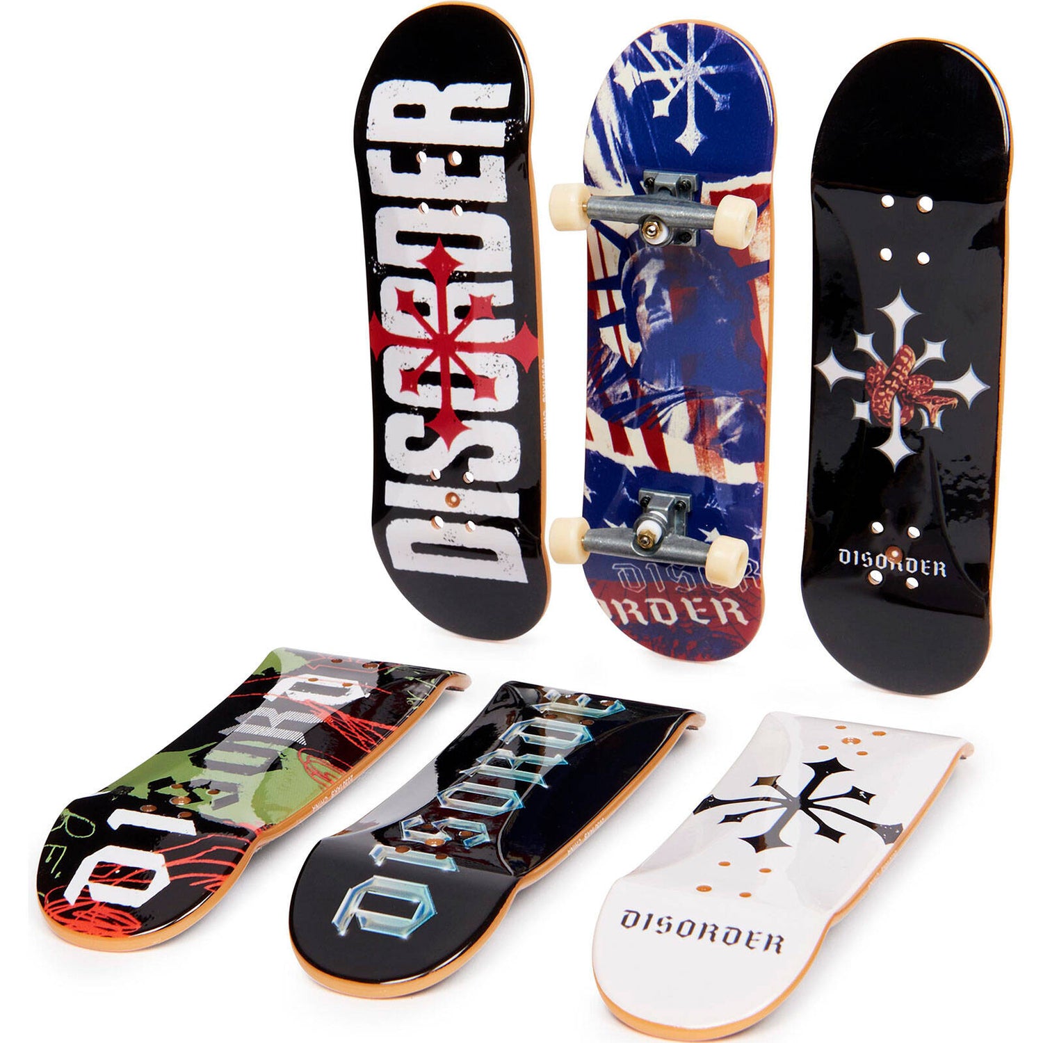 Tech Deck Fingerboard Assorted 6 Piece Sk8shop Bonus Pack