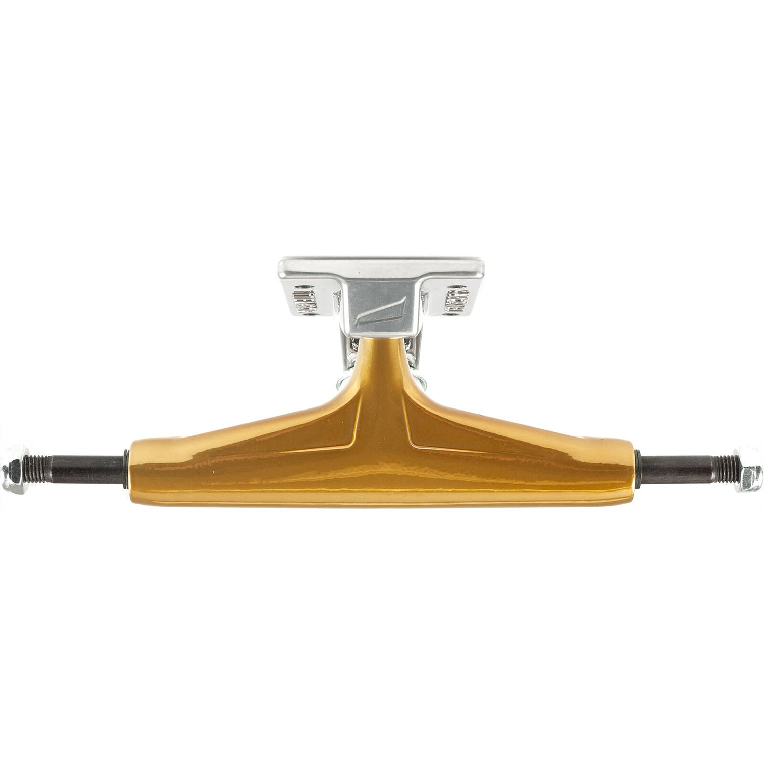 Tensor Mag Light Glossy Skateboard Trucks - Gold/Silver 5.25"