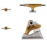 Tensor Mag Light Glossy Skateboard Trucks - Gold/Silver 5.25"