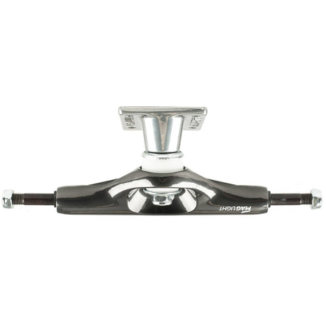 Tensor Mag Light Glossy Skateboard Trucks - Gunmetal/Silver 5.5"