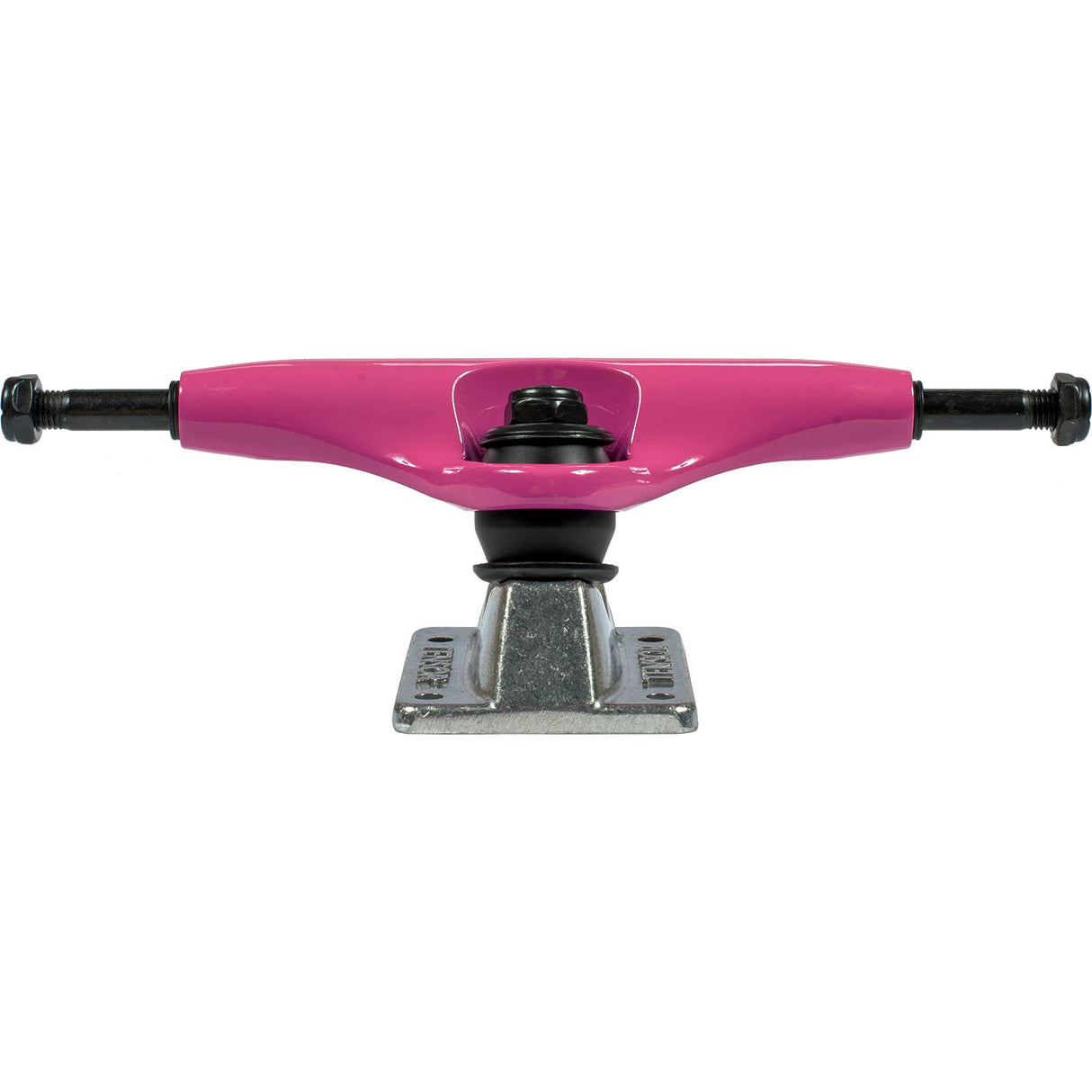 Tensor Alloys Skateboard Trucks - Pink/Raw 5.25"