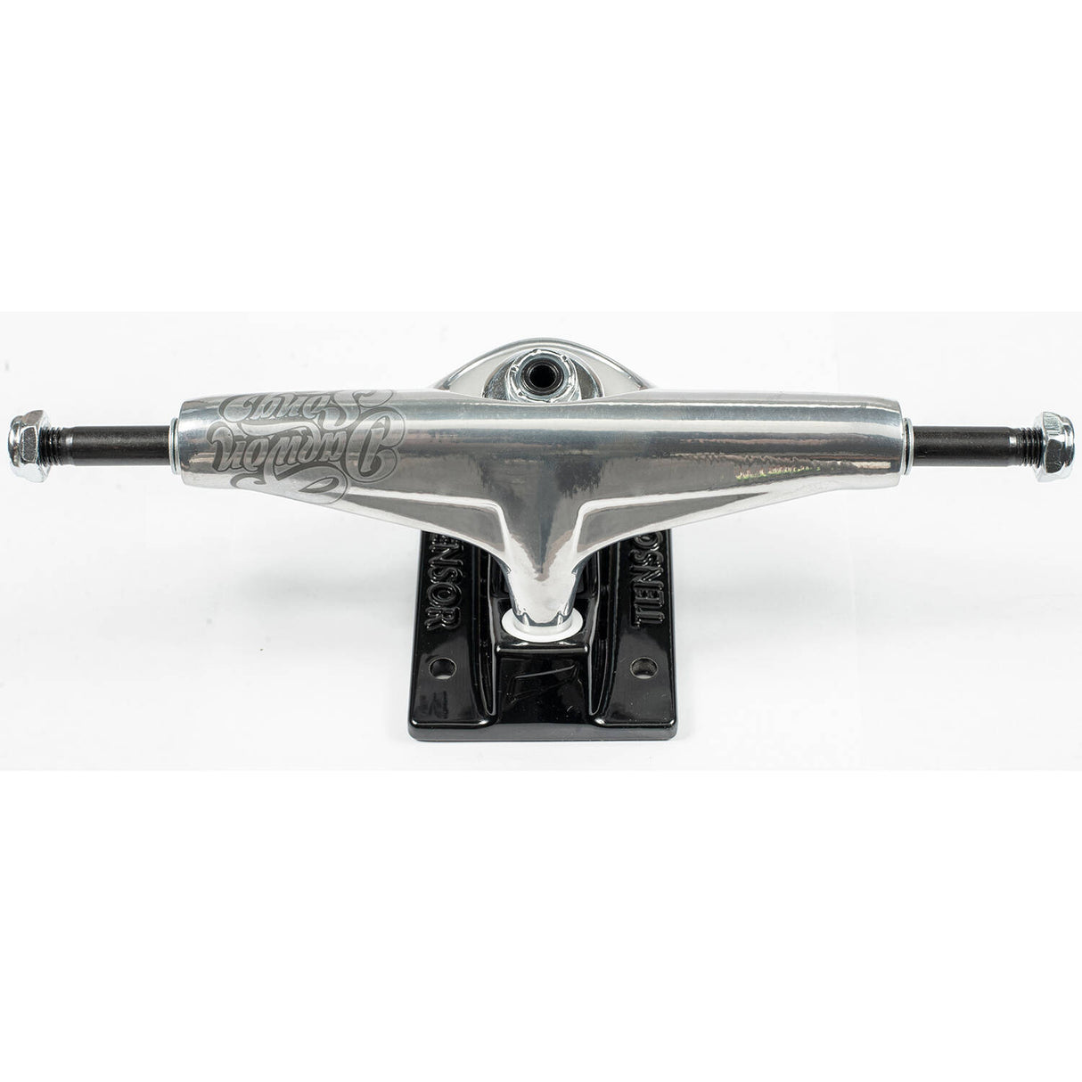 Tensor Mag Light Glossy Skateboard Trucks - Daewon/Silver