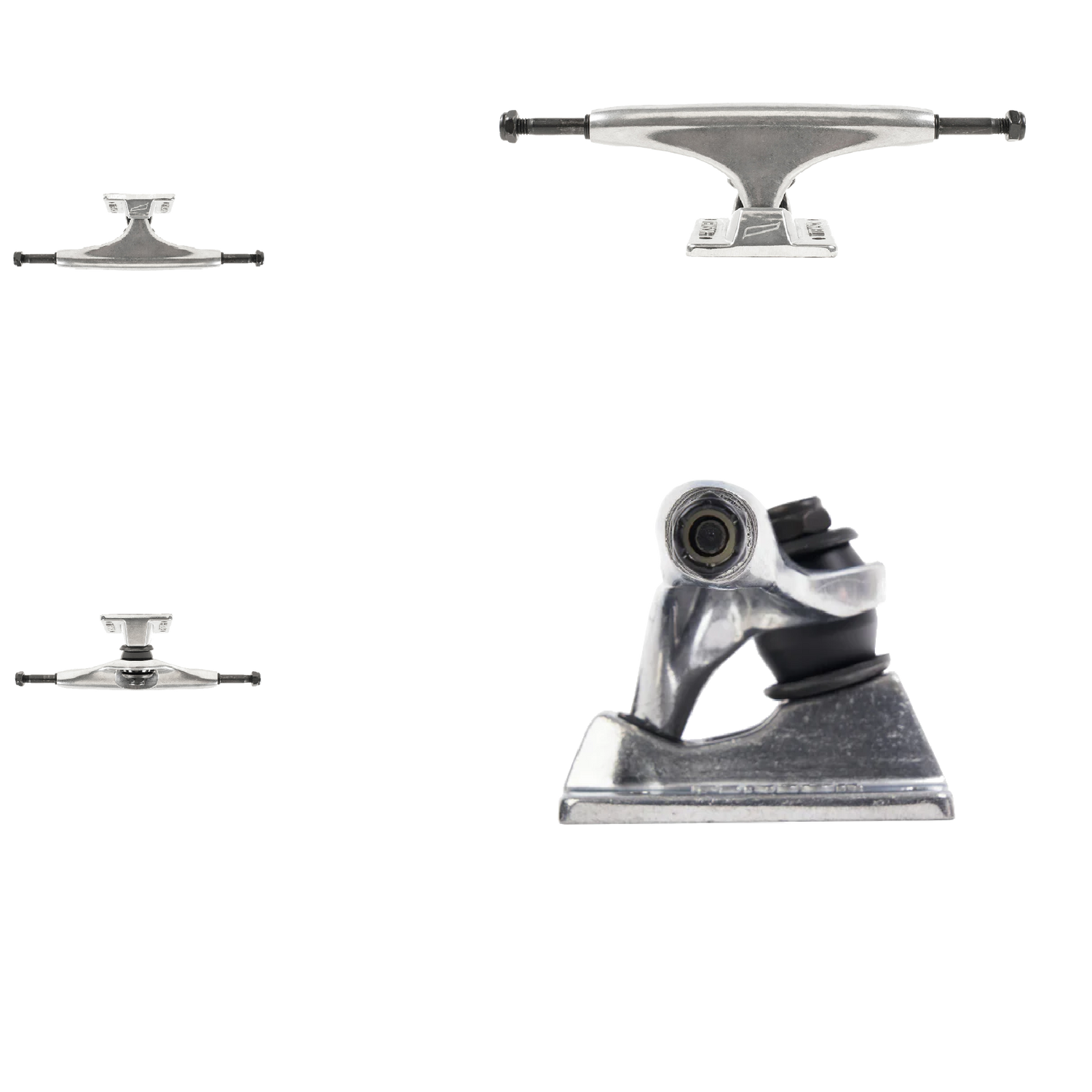 Tensor Alloy Skateboard Trucks - Raw 5.5"