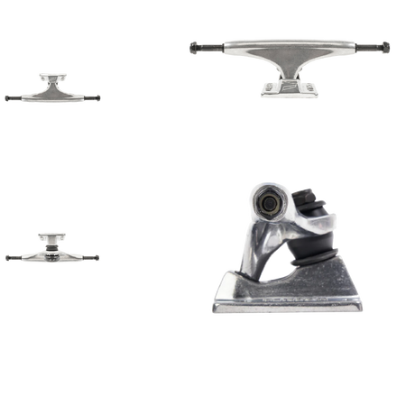 Tensor Alloy Skateboard Trucks - Raw 5.5"