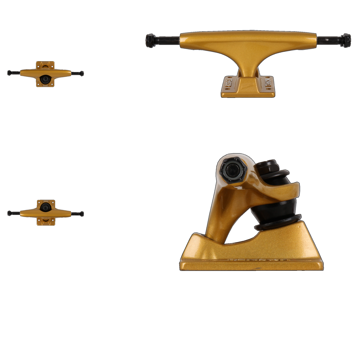 Tensor Alloys Skateboard Trucks - Gold 5.5''