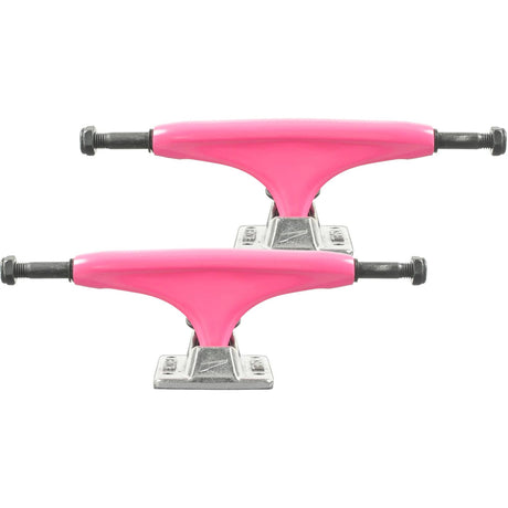 Tensor Alloys Skateboard Trucks - Safety Pink/Raw 5.25''