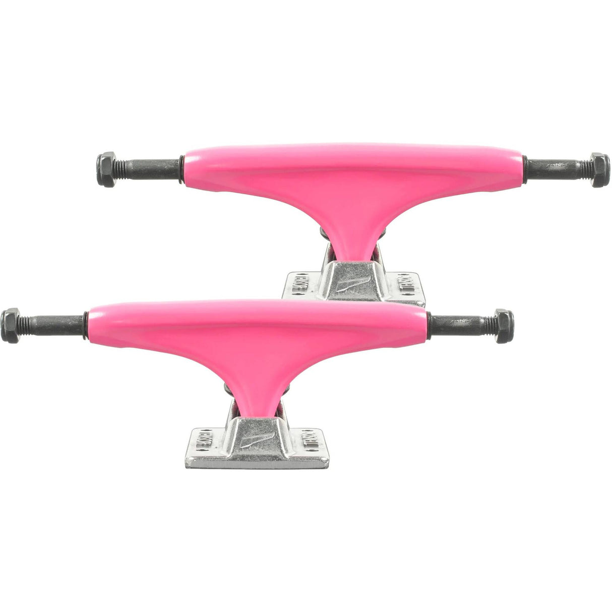 Tensor Alloys Skateboard Trucks - Safety Pink/Raw 5''