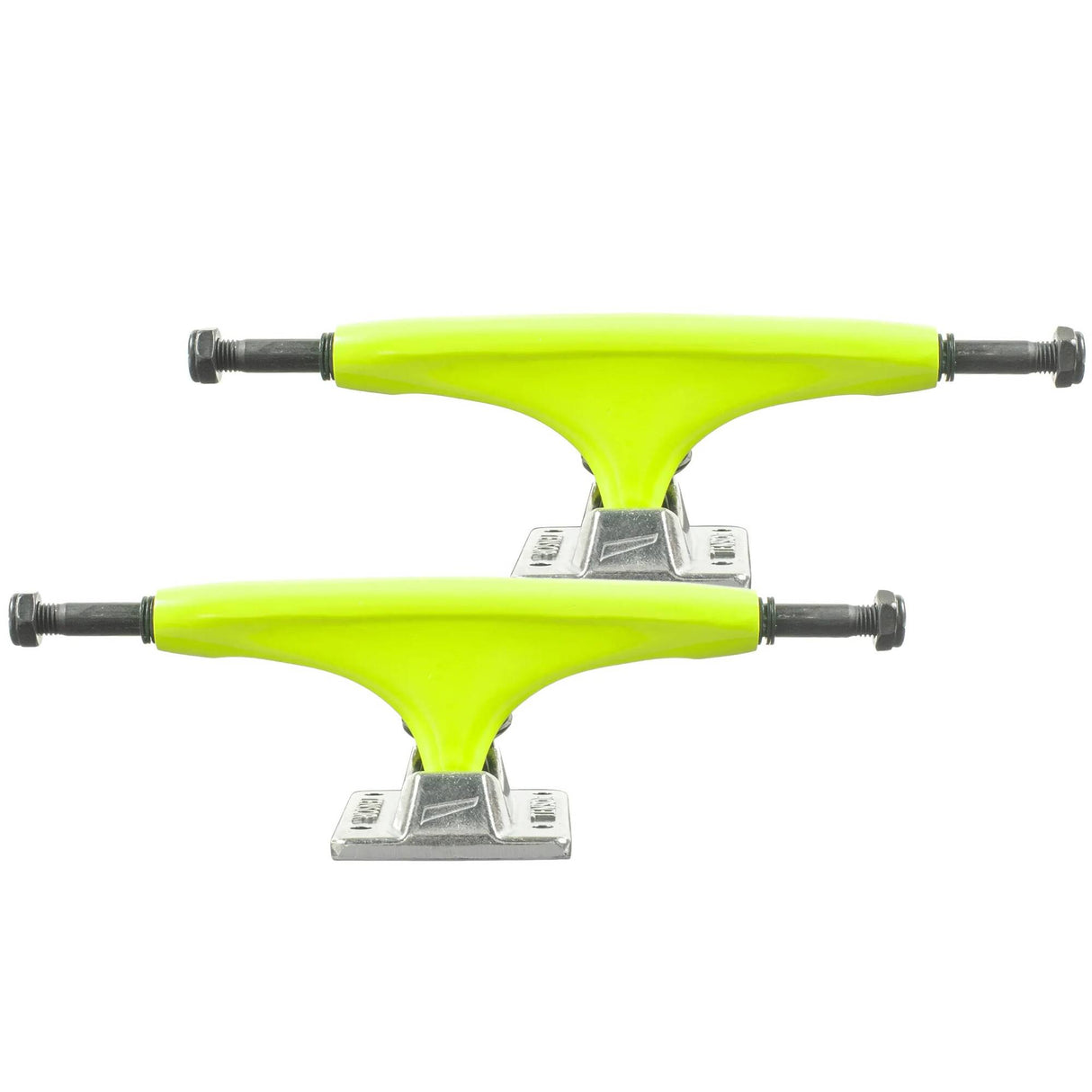 Tensor Alloys Skateboard Trucks - Safety Yellow/Raw 5.5''