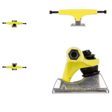 Tensor Alloys Skateboard Trucks - Safety Yellow/Raw 5.5''