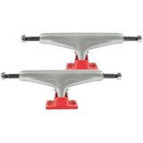 Tensor Mag Light Reflect Skateboard Trucks - Silver/Red 5.5''