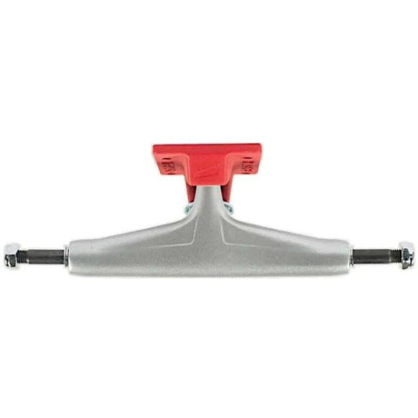Tensor Mag Light Reflect Skateboard Trucks - Silver/Red 5.5''
