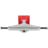Tensor Mag Light Reflect Skateboard Trucks - Silver/Red 5.5''