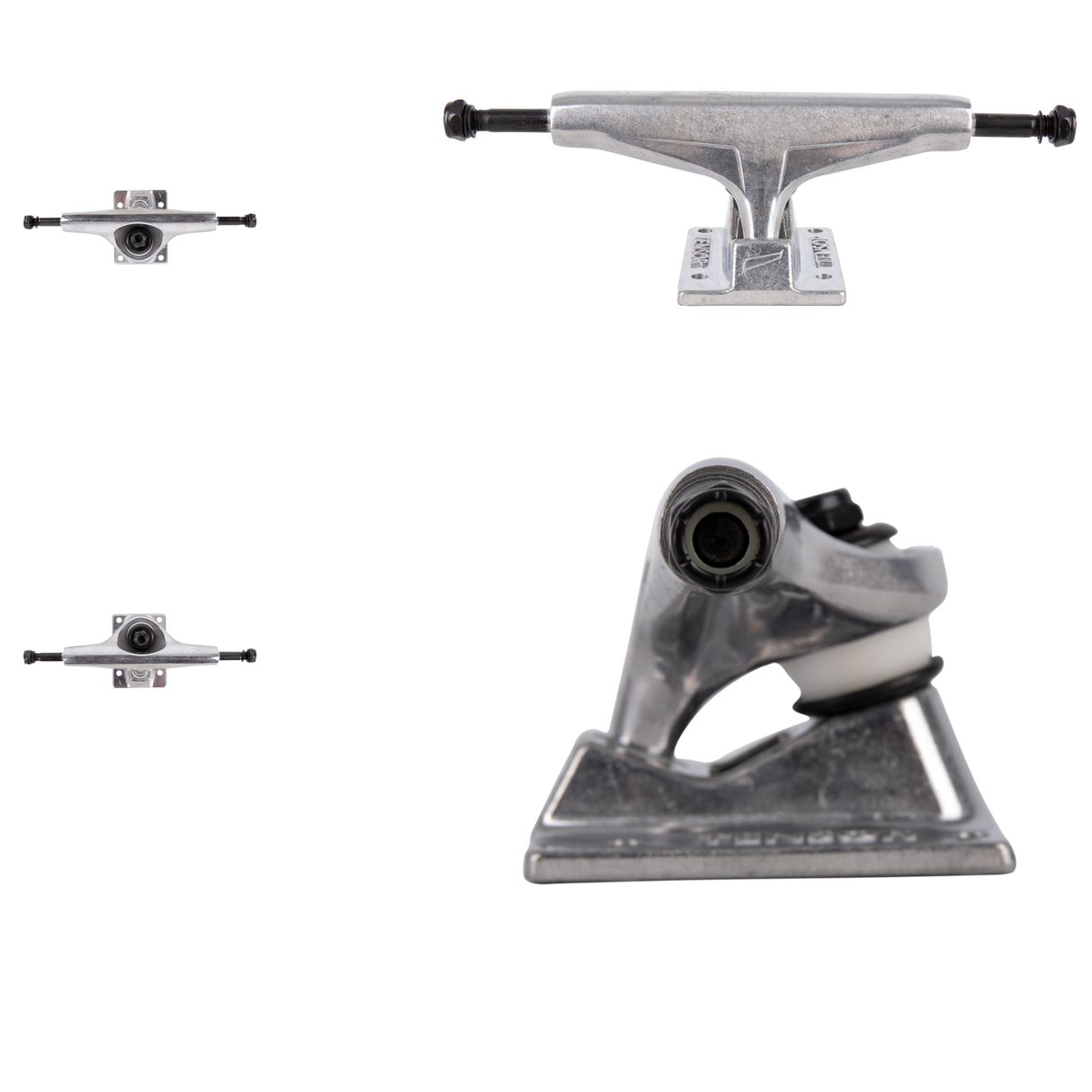Tensor Alum Skateboard Trucks - Raw - 5.25"