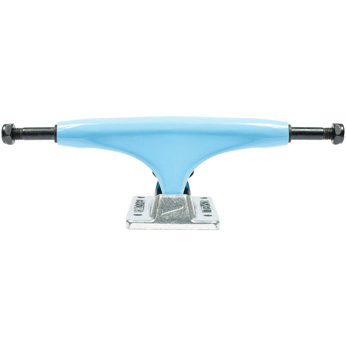 Tensor Alloys Skateboard Trucks - Clear/Sky/Raw 5.5"