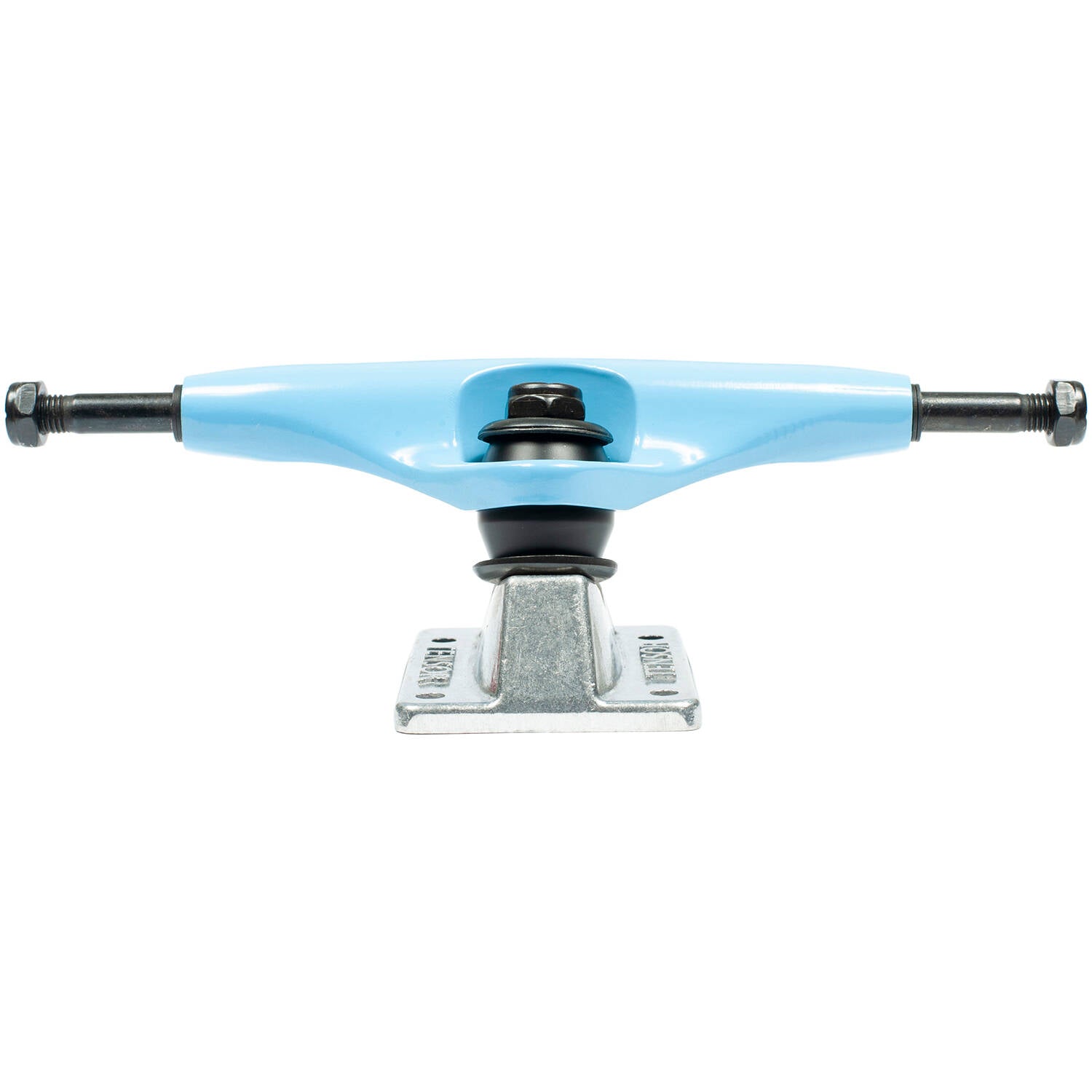 Tensor Alloys Skateboard Trucks - Clear/Sky/Raw 5"