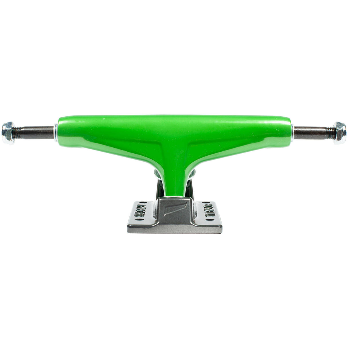 Tensor Mag Light Glossy Skateboard Trucks - Green/Gunmetal 5.25"