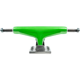 Tensor Mag Light Glossy Skateboard Trucks - Green/Gunmetal 5.5"