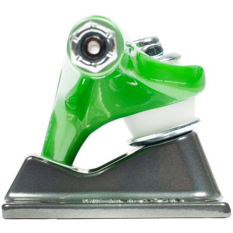 Tensor Mag Light Glossy Skateboard Trucks - Green/Gunmetal 5.25"