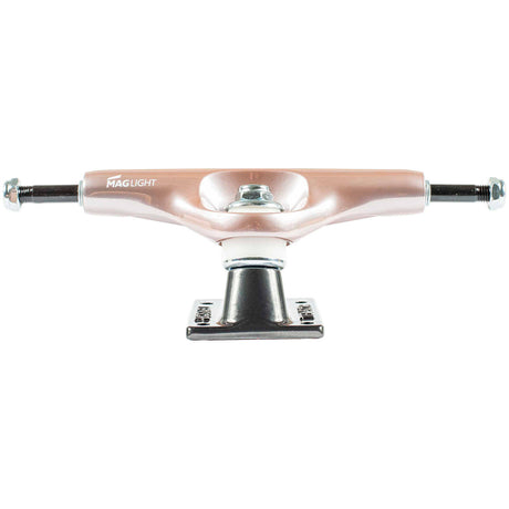 Tensor Mag Light Glossy Skateboard Trucks - Rose Gold/Gunmetal 5.5"