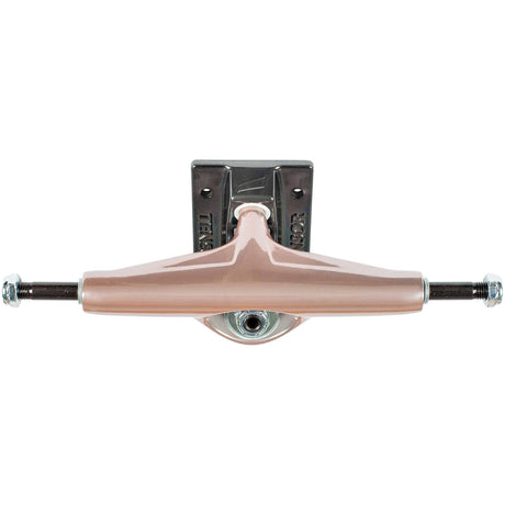 Tensor Mag Light Glossy Skateboard Trucks - Rose Gold/Gunmetal 5.25"