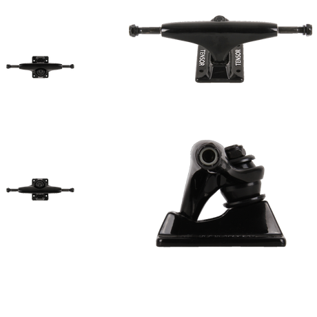 Tensor Alloys Skateboard Trucks - Black 5.5''