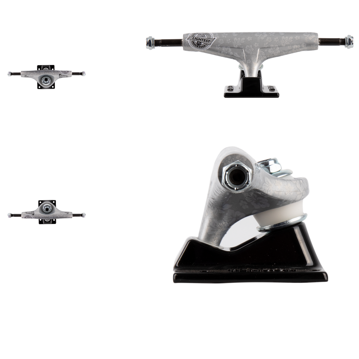 Tensor Mag Light Slicks Skateboard Trucks - Daewon Song Black 5.25''