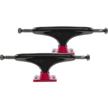 Tensor Alloys Skateboard Trucks - Black/Red 5.25''