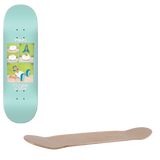 There Beginners Skateboard Deck - Jessyka 8.06"