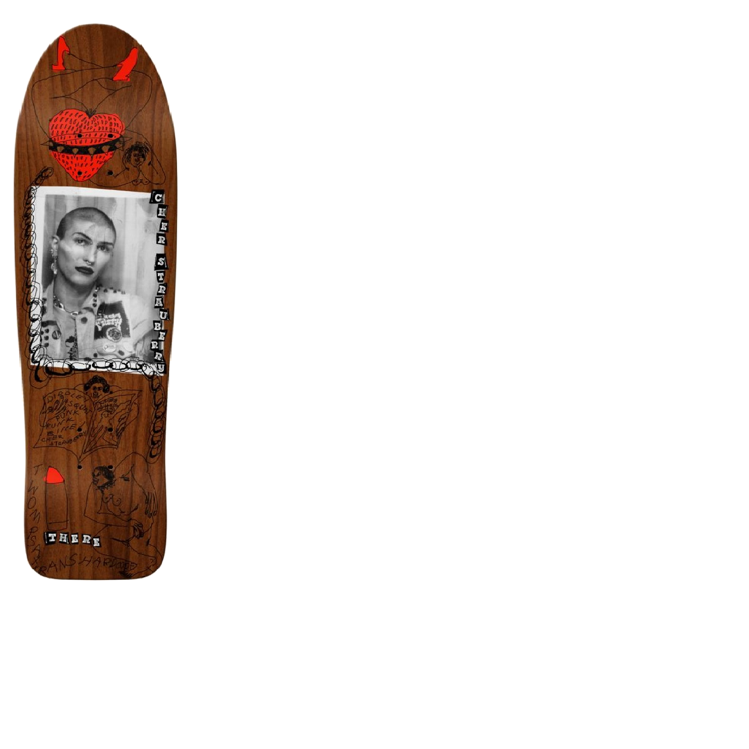 There Dear Diary Skateboard Deck - Cher 8.67"