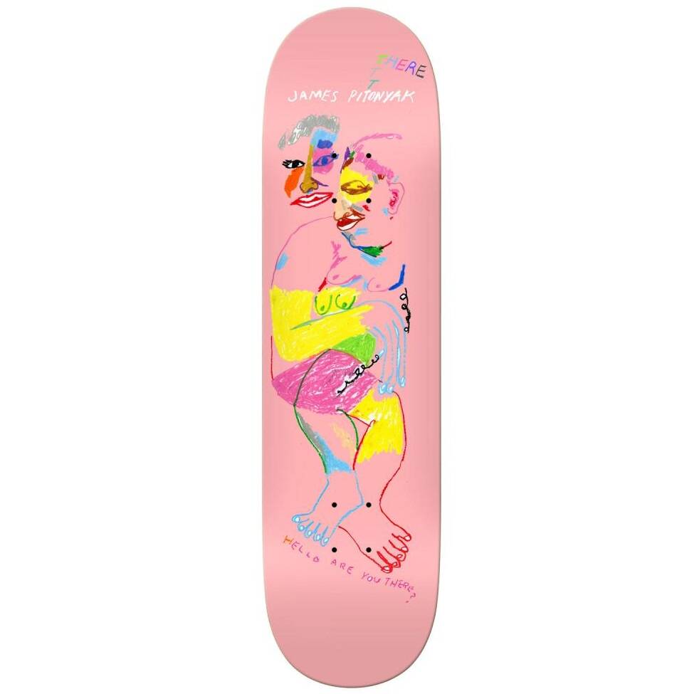 There Hi James Skateboard Deck - Pitonyak 8.25"