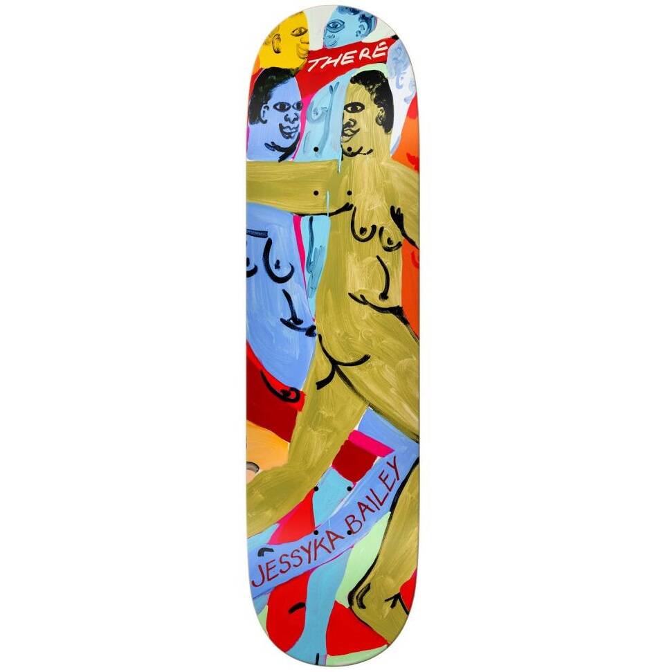 There In Ur Face Skateboard Deck - Jessyka 8.25"