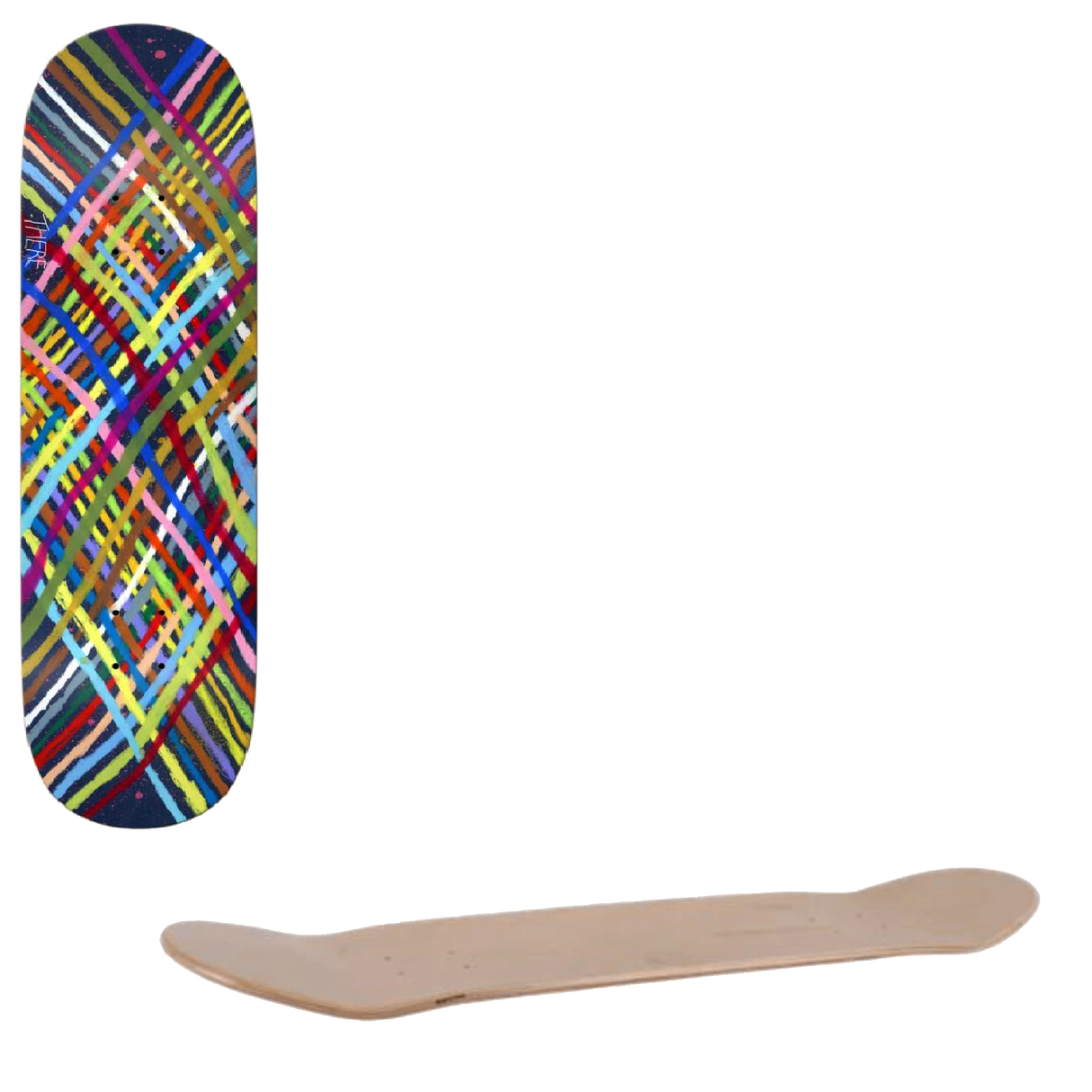 There Team Skateboard Deck - Alicia 8.38"