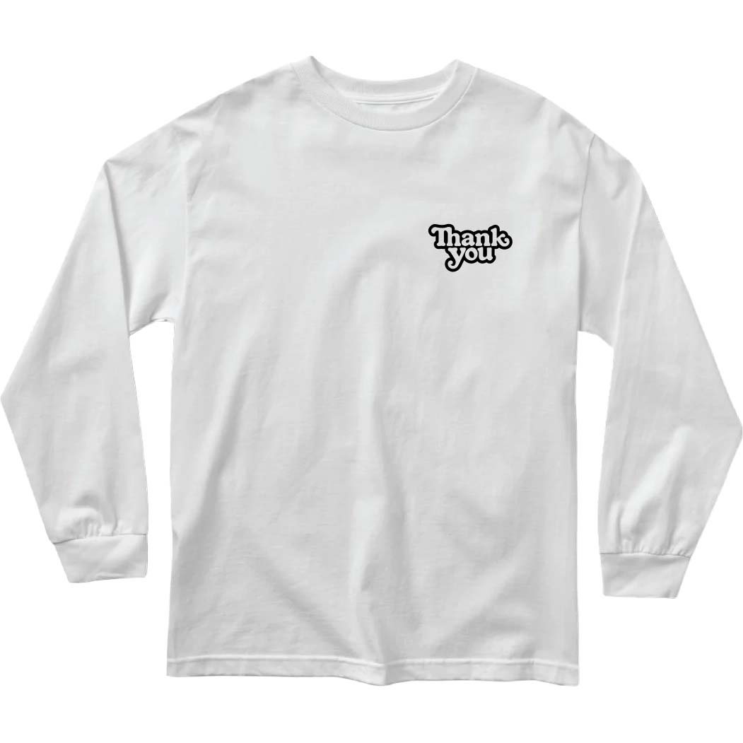 Thank You Thank You Logo L/S T Shirt - White