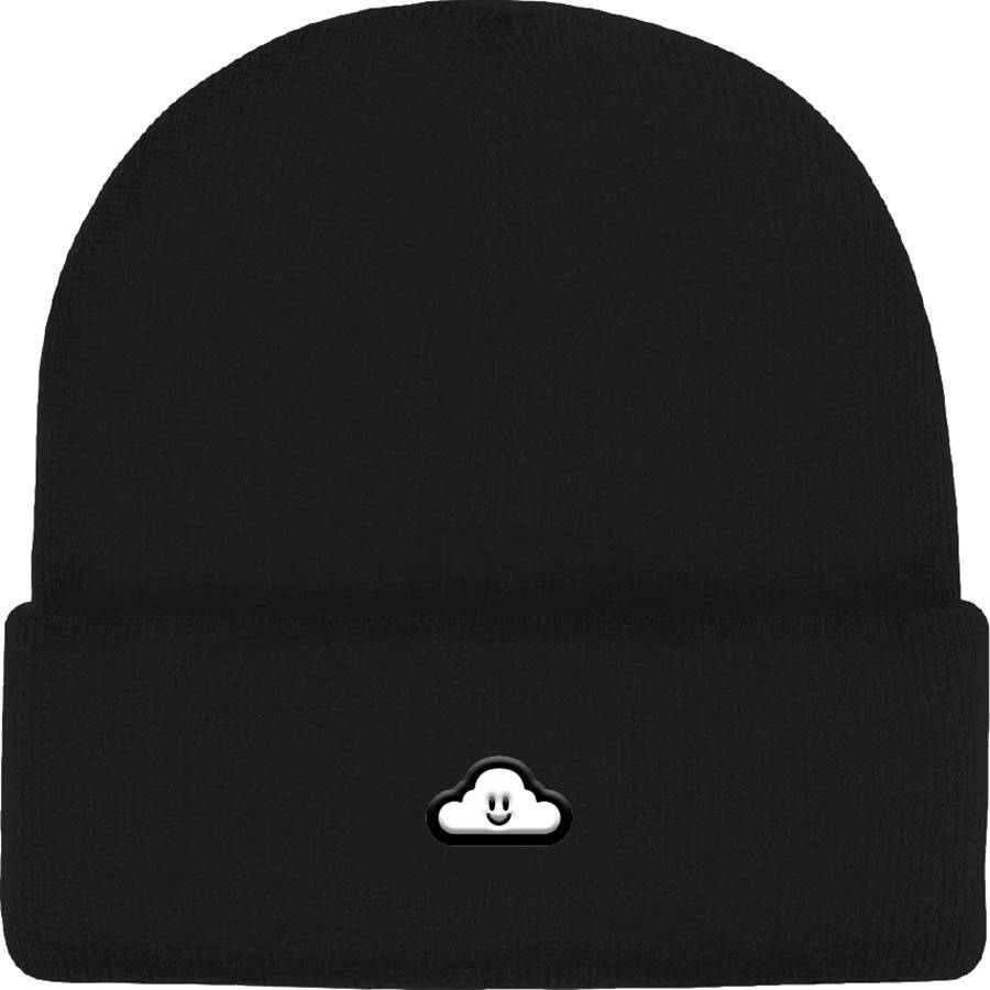 Thank You Cloudy Beanie - Black